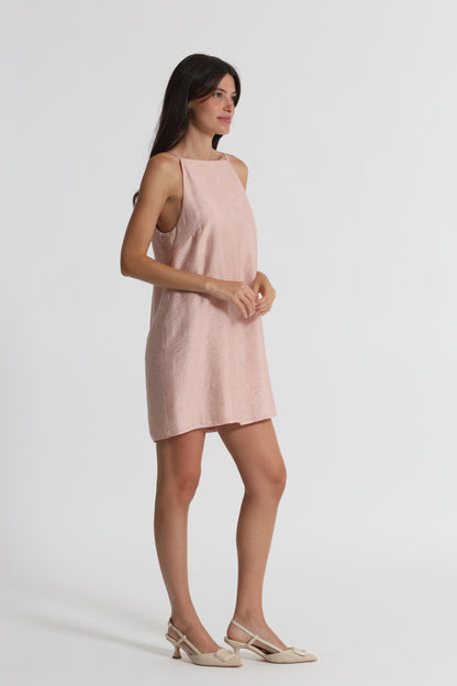 ABITO CORTO IN TESSUTO JACQUARD