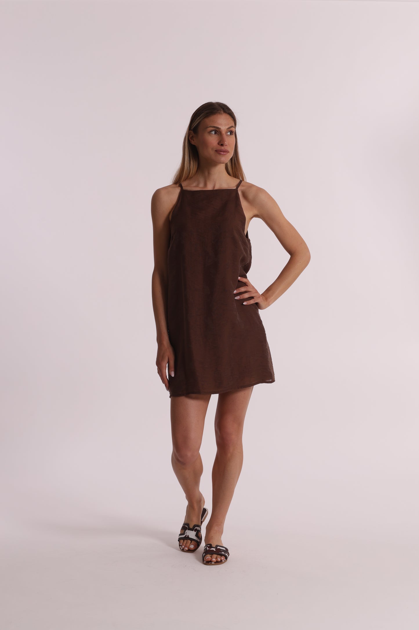 ABITO CORTO IN TESSUTO JACQUARD