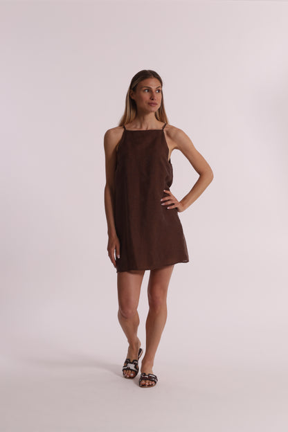 ABITO CORTO IN TESSUTO JACQUARD