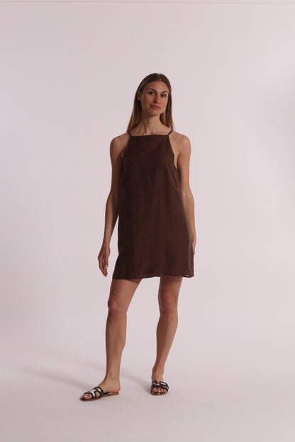 ABITO CORTO IN TESSUTO JACQUARD