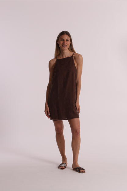 ABITO CORTO IN TESSUTO JACQUARD