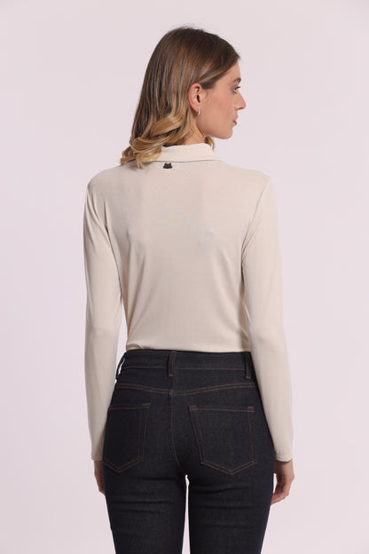 BODY CAMICIA IN VISCOSA