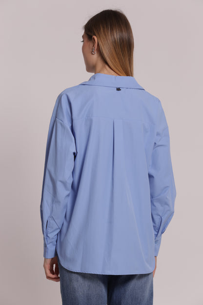 BLUSA CON FIOCCO FRONTALE