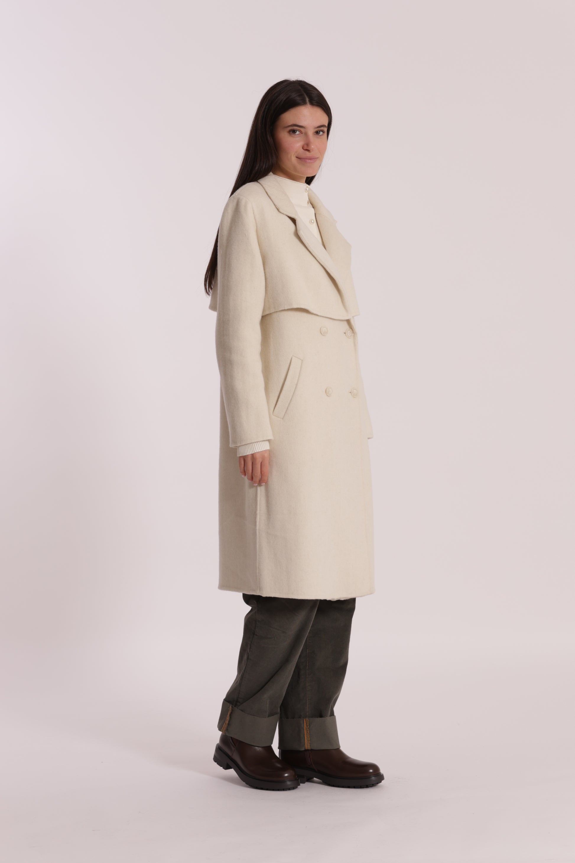 CAPPOTTO BARONETTO CON DETTAGLIO