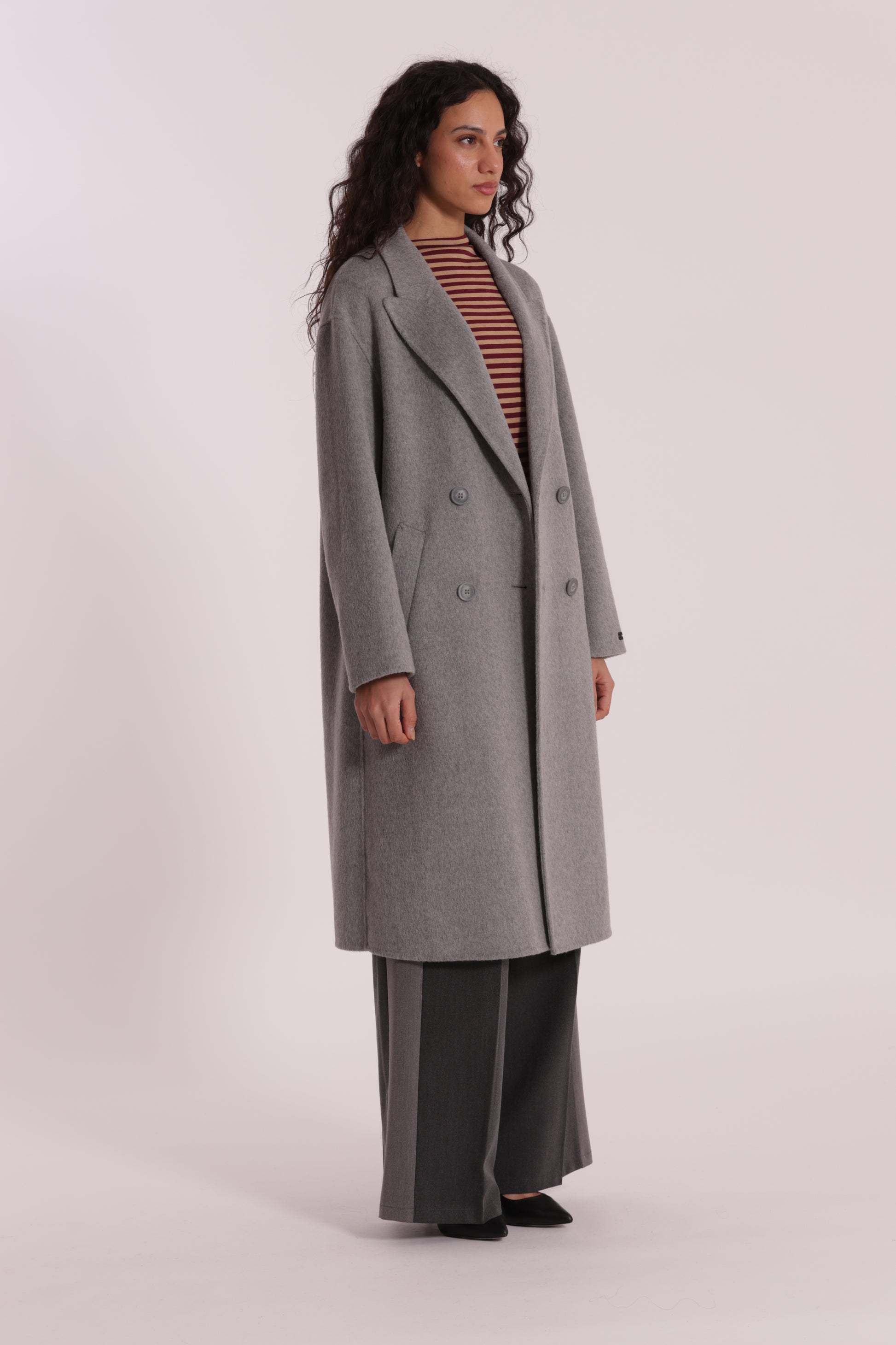 CAPPOTTO LUNGO DOPPIO PETTO