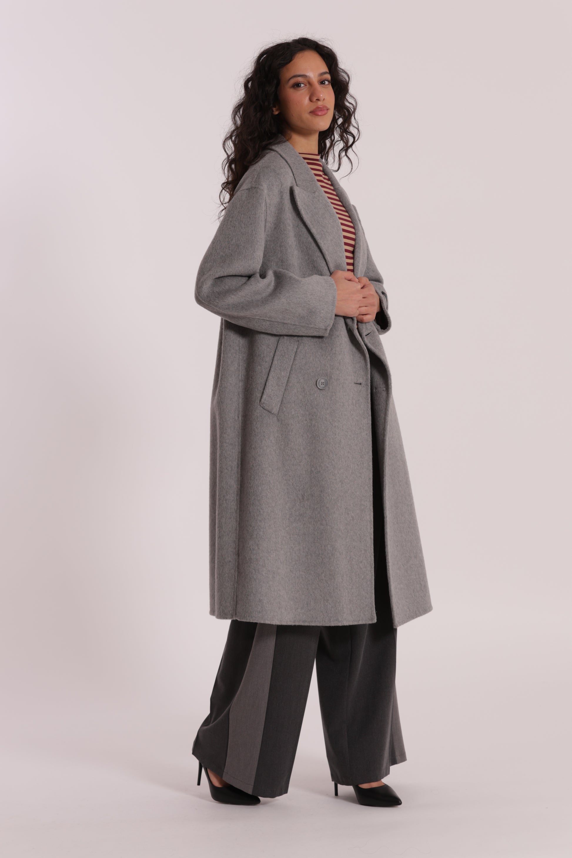 CAPPOTTO LUNGO DOPPIO PETTO
