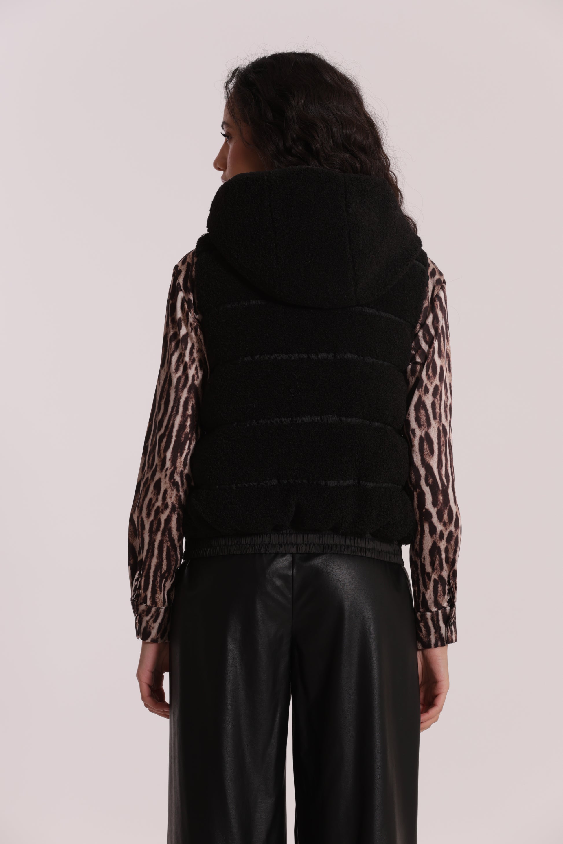 GILET EFFETTO MONTONE