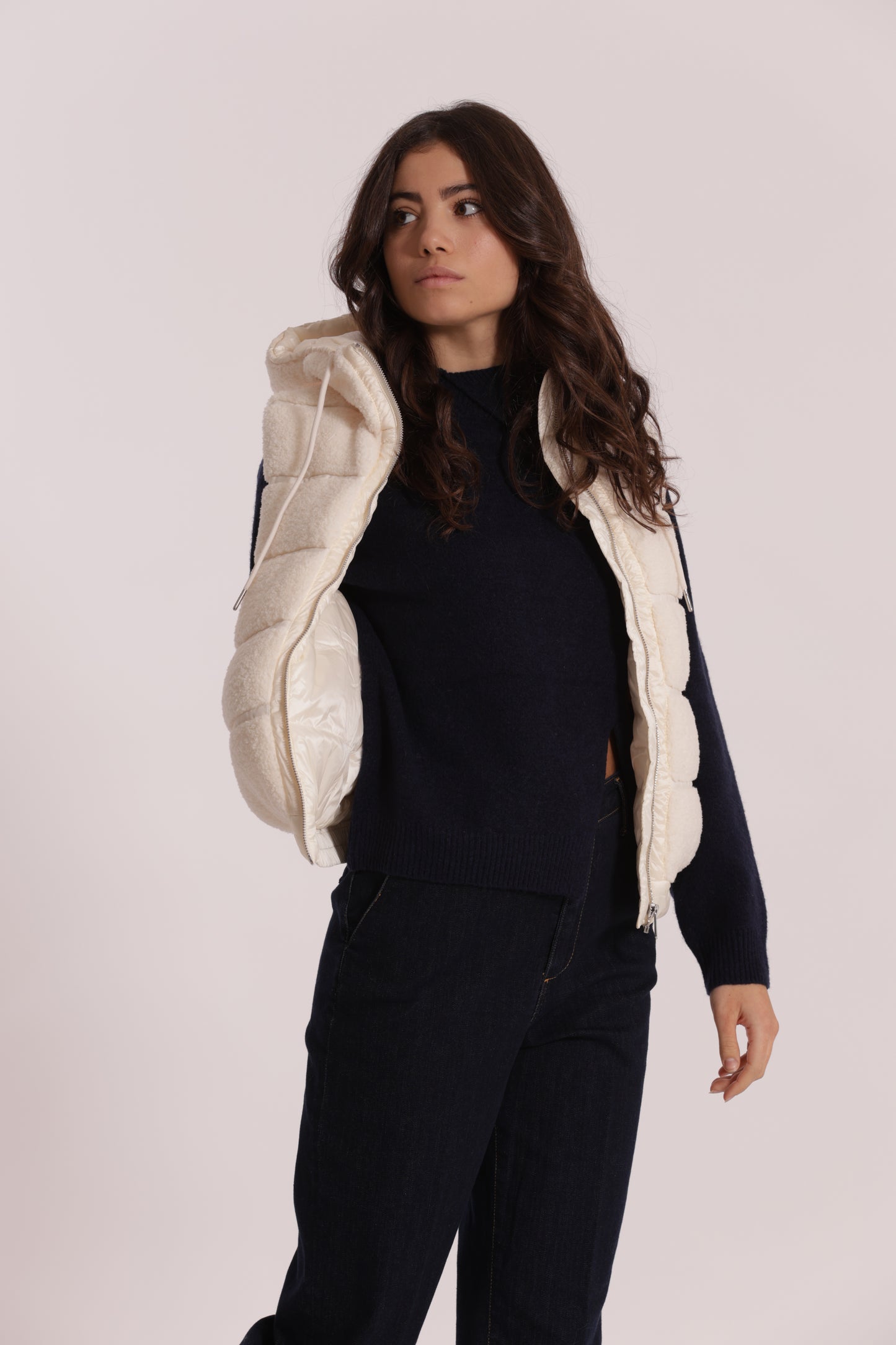 GILET EFFETTO MONTONE