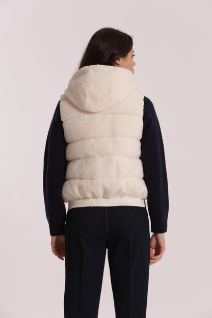 GILET EFFETTO MONTONE