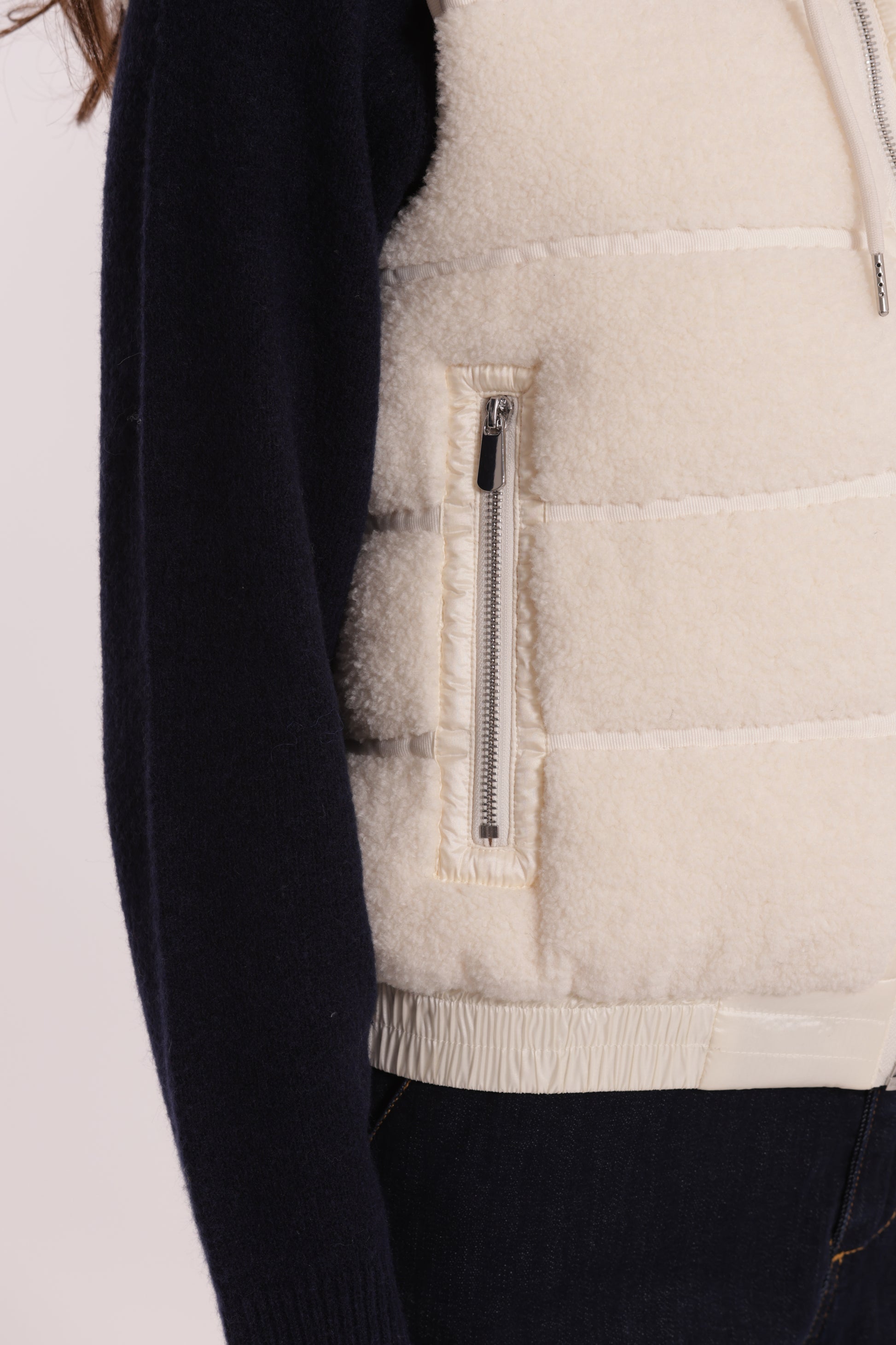 GILET EFFETTO MONTONE