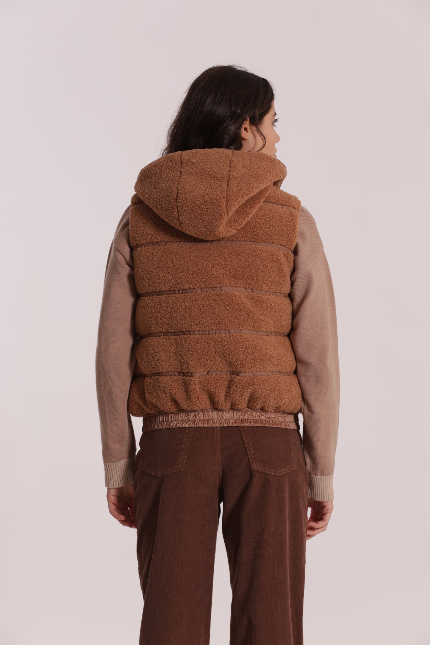 GILET EFFETTO MONTONE