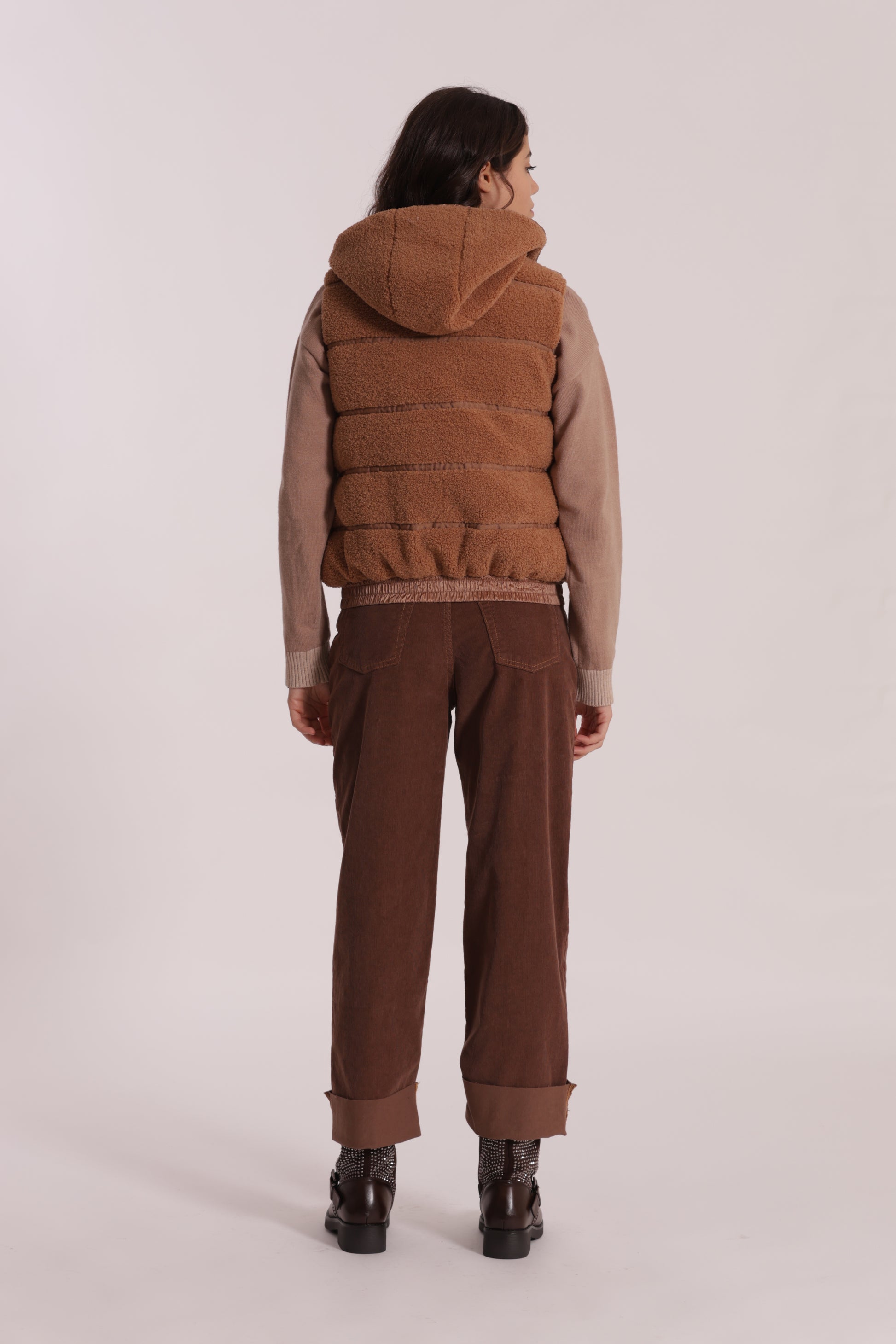 GILET EFFETTO MONTONE