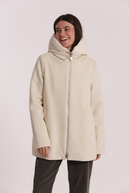 CAPPOTTO CORTO DUE PEZZI CON PIUMINO
