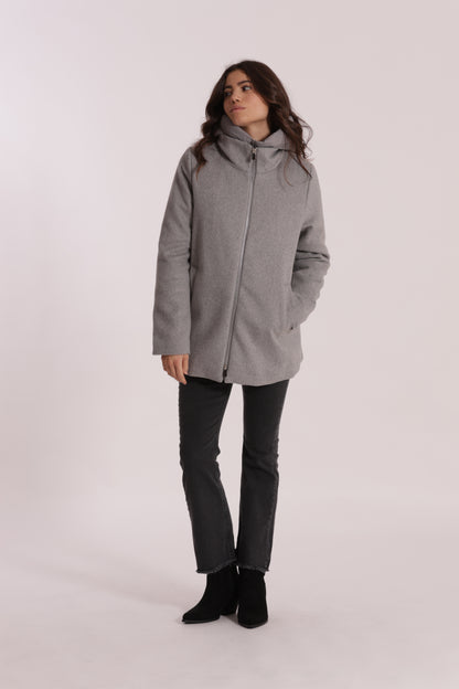 CAPPOTTO CORTO DUE PEZZI CON PIUMINO