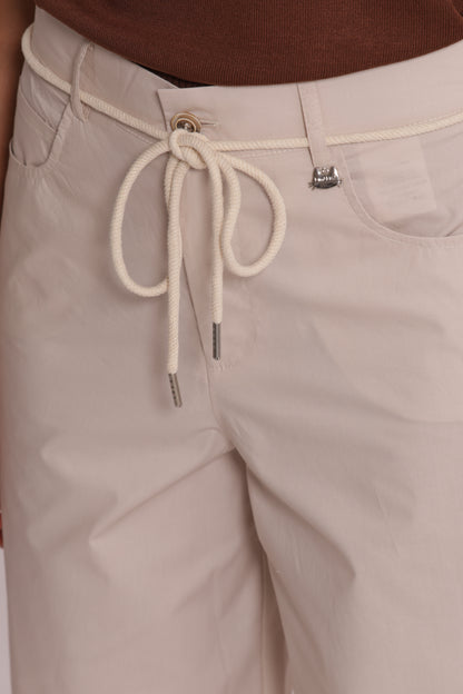PANTALONI CON CORDINO IN VITA
