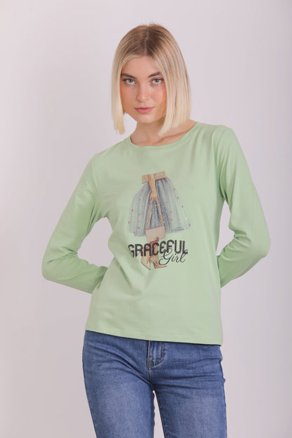 T-SHIRT "GRACEFUL GIRL"