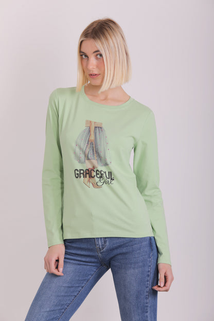 T-SHIRT "GRACEFUL GIRL"