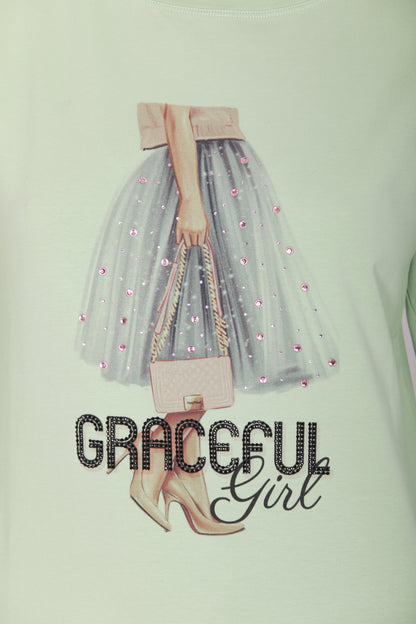 T-SHIRT "GRACEFUL GIRL"