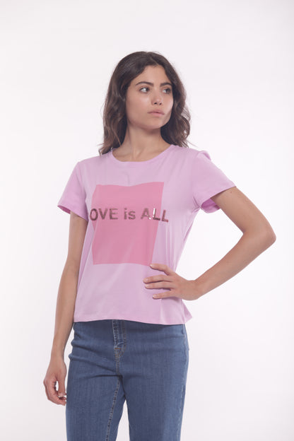 T-SHIRT "LOVE IS ALL"