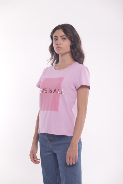 T-SHIRT "LOVE IS ALL"