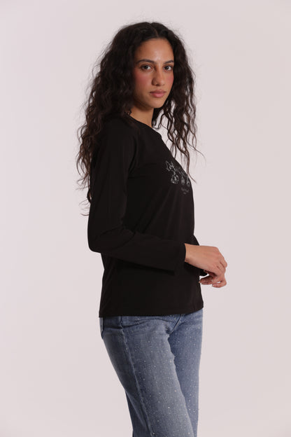 T-SHIRT CON GATTI MATRIOSCA