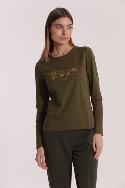 T-SHIRT CON GATTI MATRIOSCA