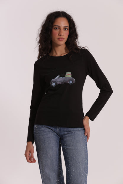 T-SHIRT "ADVENTURE AWAITS"