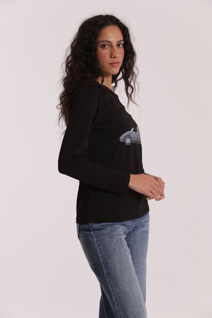 T-SHIRT "ADVENTURE AWAITS"