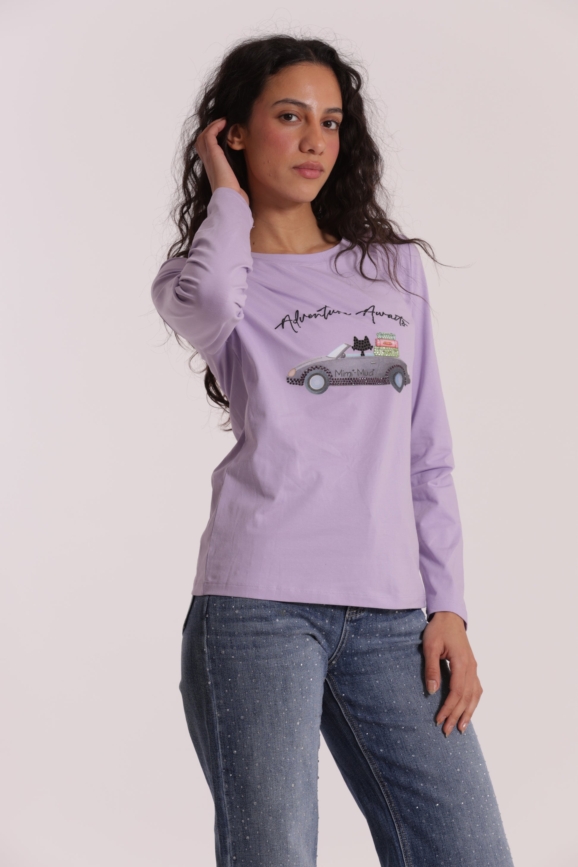 T-SHIRT "ADVENTURE AWAITS"