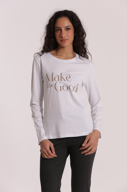 T-SHIRT "MAKE THE GOOD"