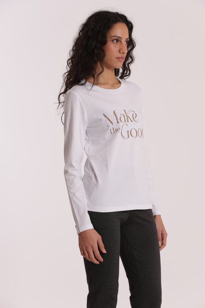 T-SHIRT "MAKE THE GOOD"