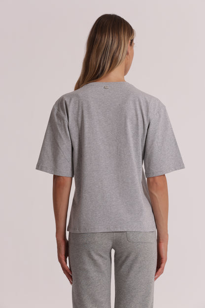 T-SHIRT "FREEDOM" CON STRASS
