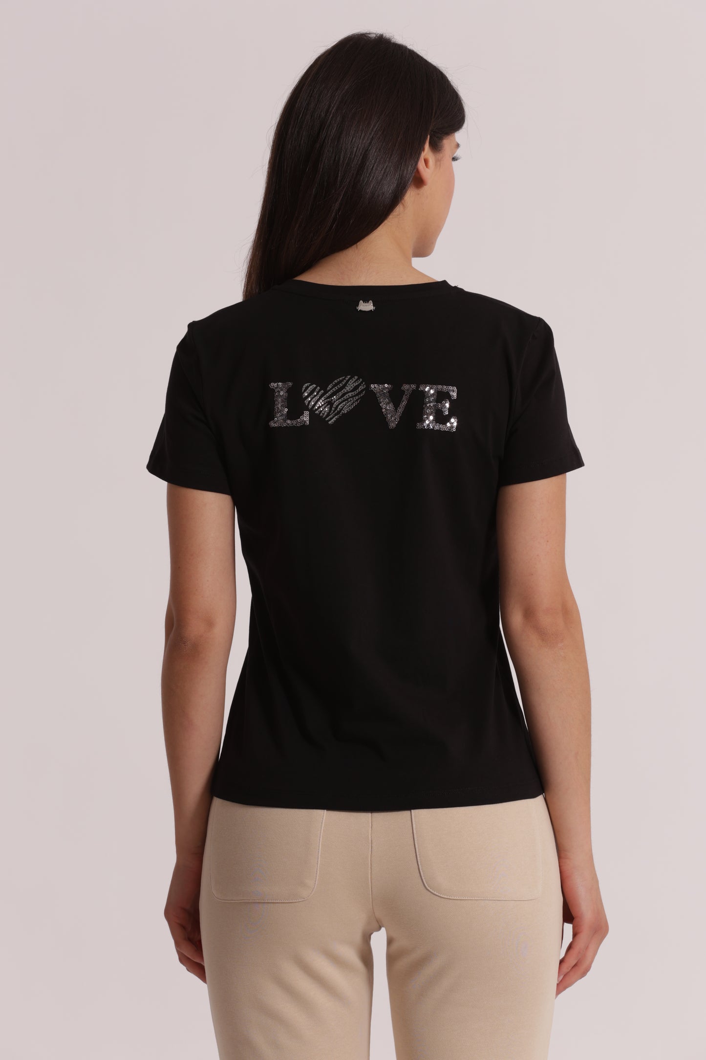 T-SHIRT CON TASCHINO ZEBRATO