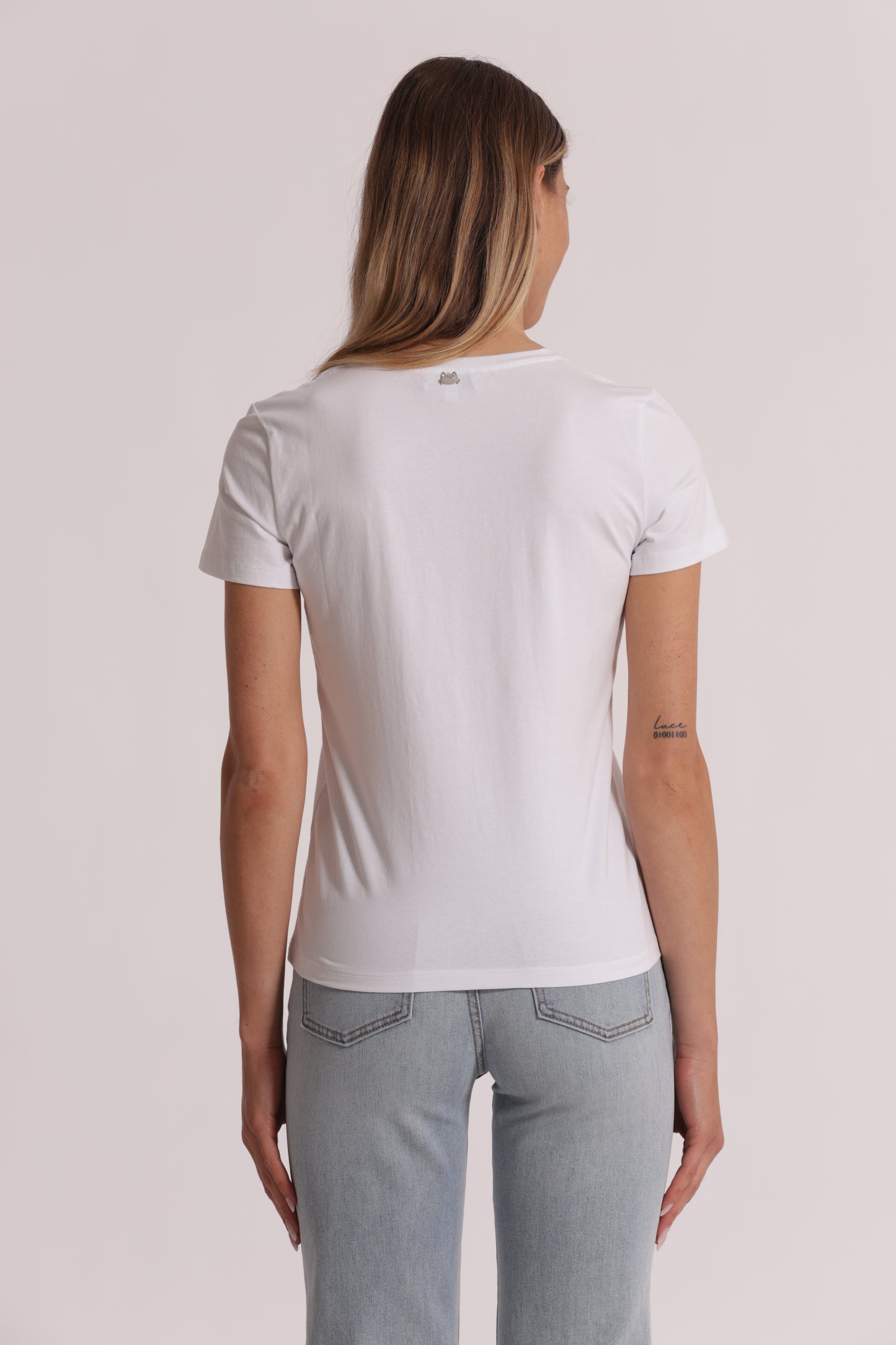 T-SHIRT "MISS MIMI MUA" CON GATTO ZEBRATO