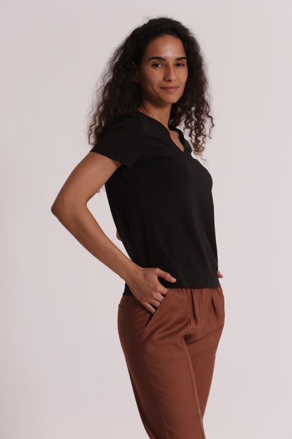 T-SHIRT "MISS MIMI MUA" CON GATTO ZEBRATO