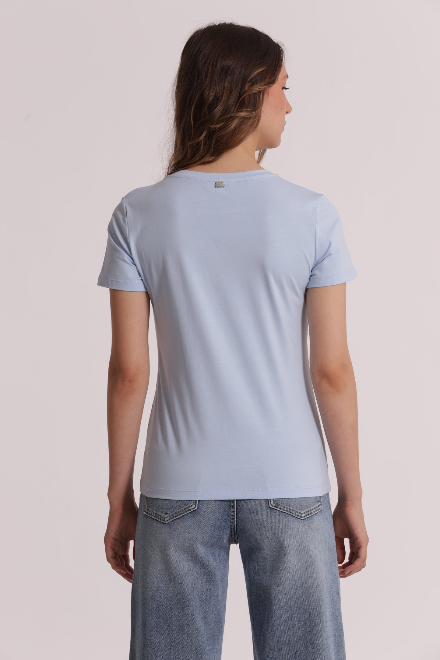 T-SHIRT "LA VIE EN ROSE" RICAMATO