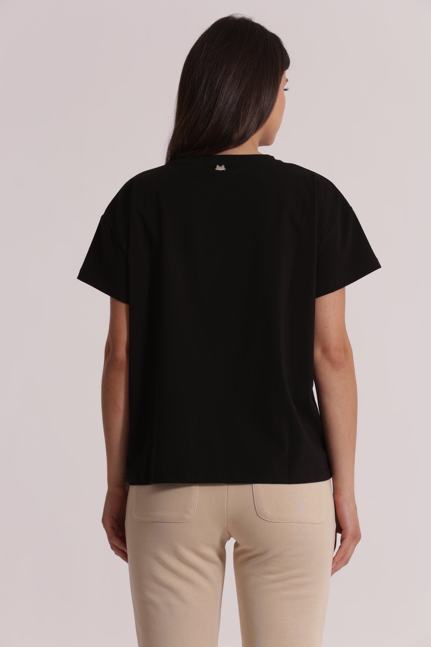 T-SHIRT "STARDUST" IN PAILLETTES