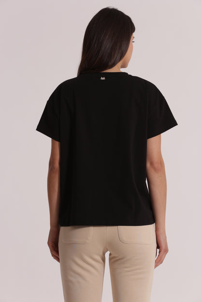 T-SHIRT "STARDUST" IN PAILLETTES