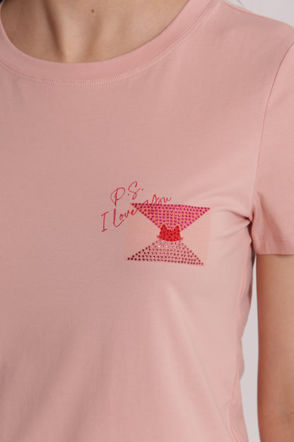 T-SHIRT "P.S. I LOVE YOU"