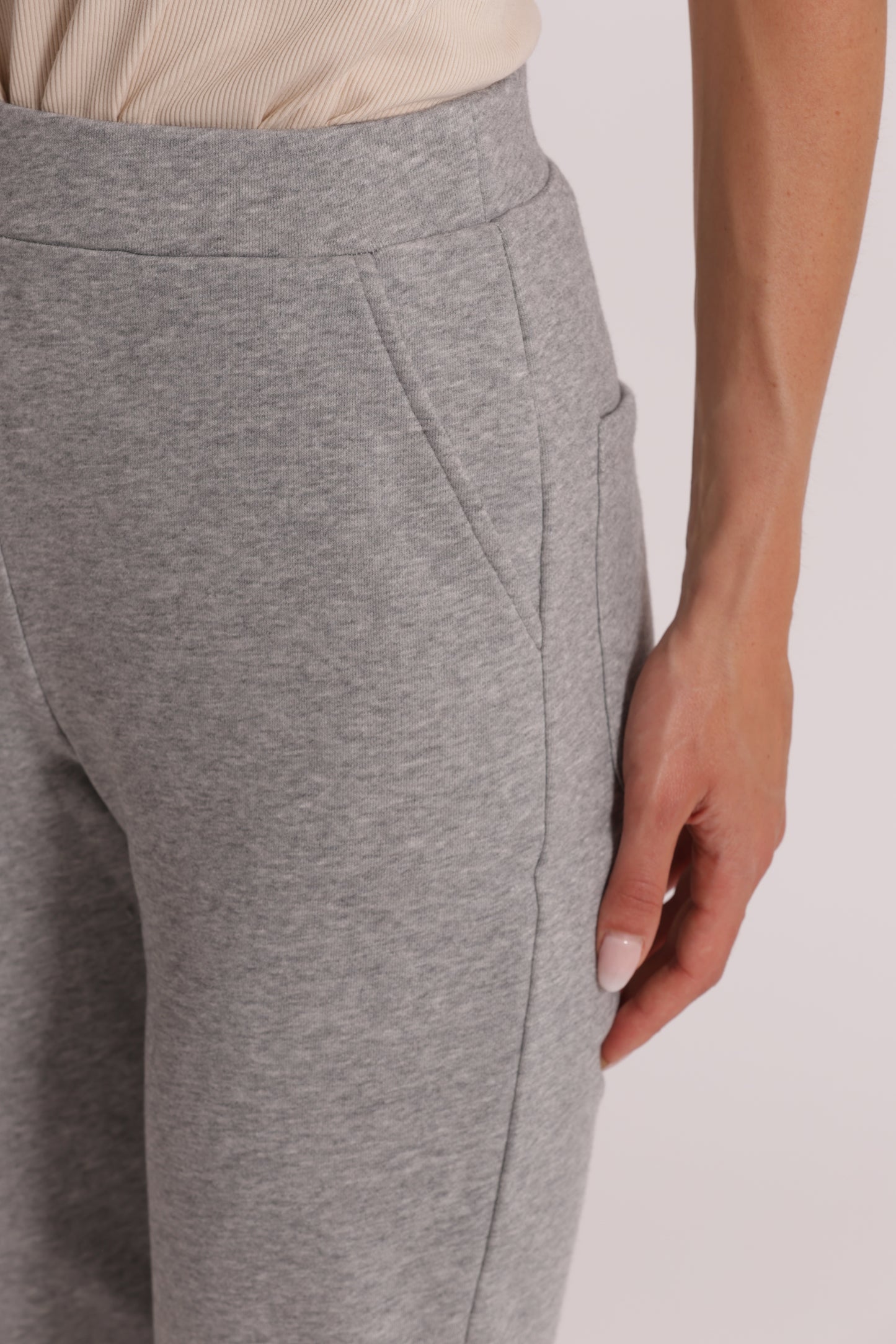 PANTALONI DI TUTA CON ELASTICO IN VITA
