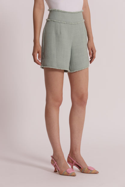 PANTALONI SHORT IN TWEED