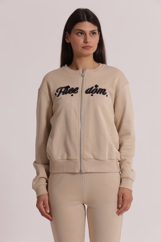 FELPA "FREEDOM" CON ZIP