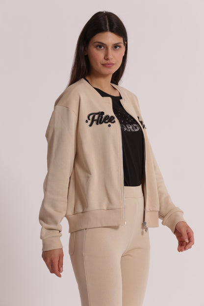 FELPA "FREEDOM" CON ZIP