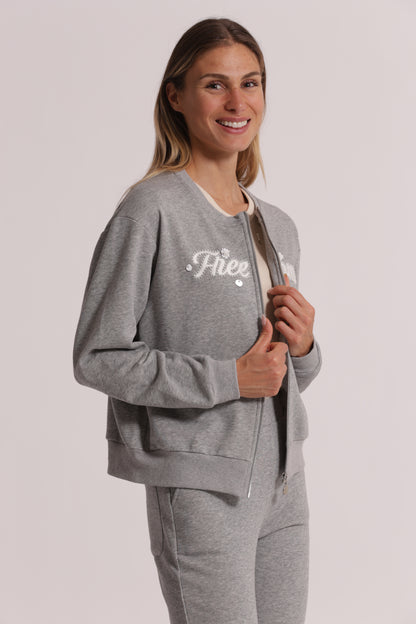 FELPA "FREEDOM" CON ZIP