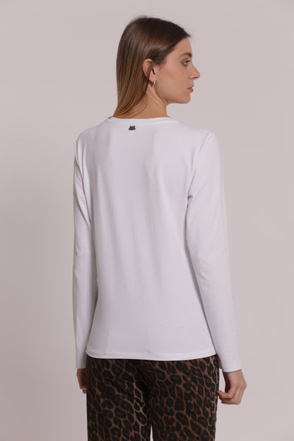 T-SHIRT MANICHE LUNGHE SKYLINE
