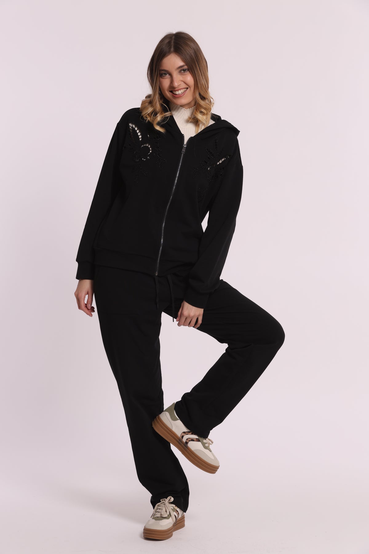 PANTALONI DI FELPA