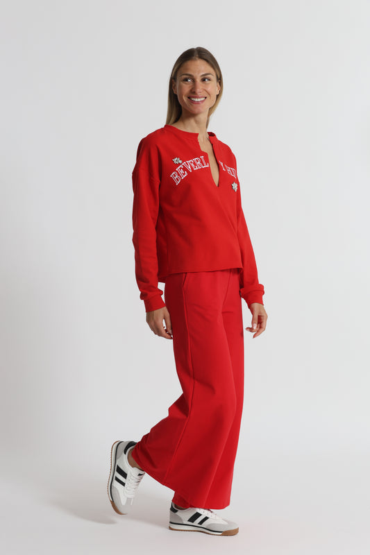 PANTALONE IN FELPA CON COULISSE