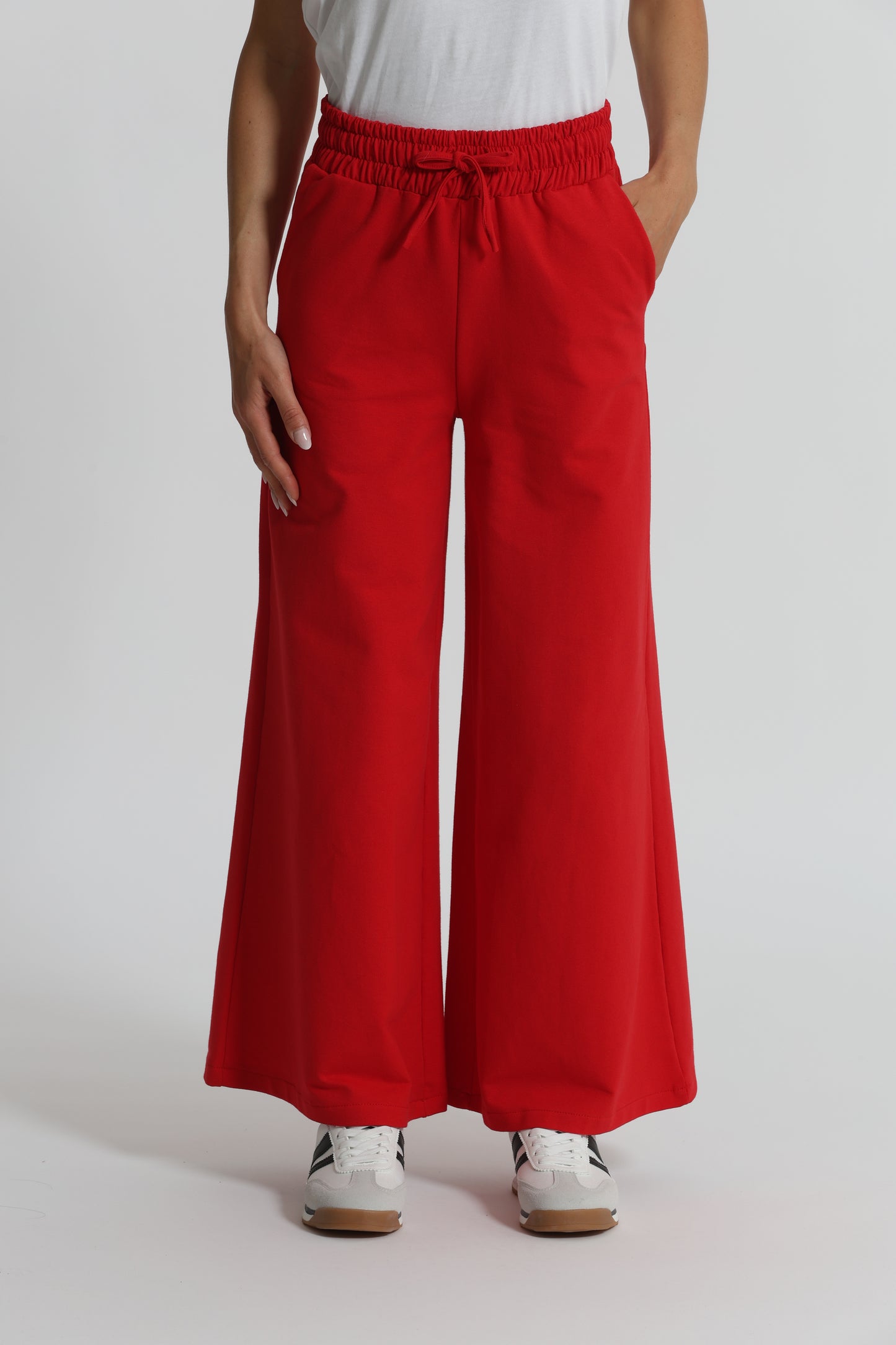 PANTALONE IN FELPA CON COULISSE