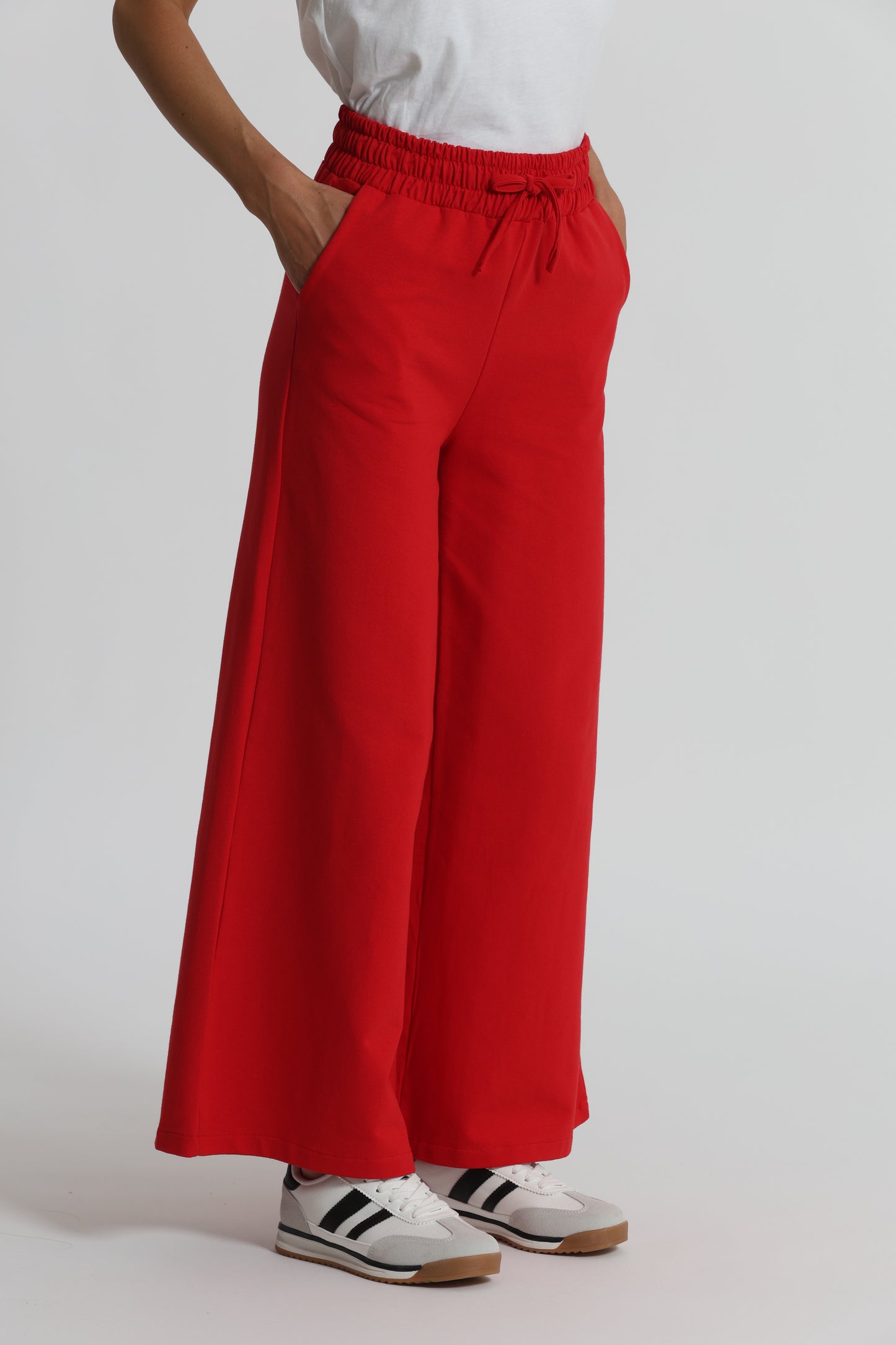 PANTALONE IN FELPA CON COULISSE