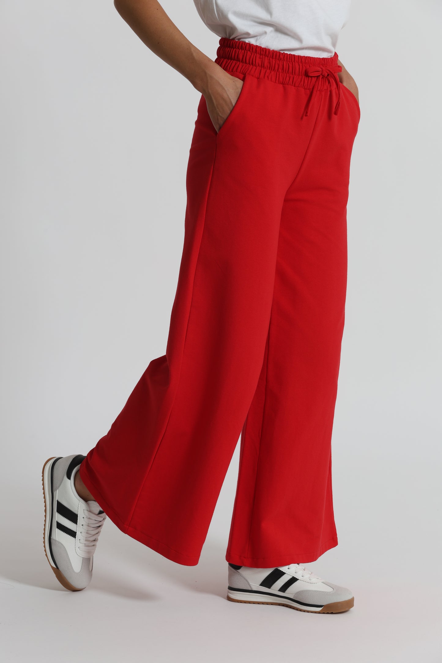 PANTALONE IN FELPA CON COULISSE